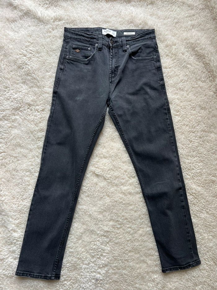 Jean gris Regular fit pull & bear 40 - photo numéro 2