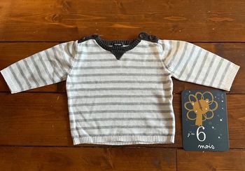 Pull kiabi bébé garçon 6 mois