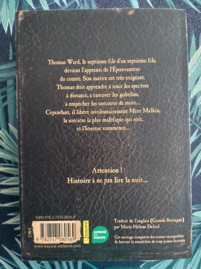 Livre L'apprenti épouvanteur, tome 1 - photo numéro 3