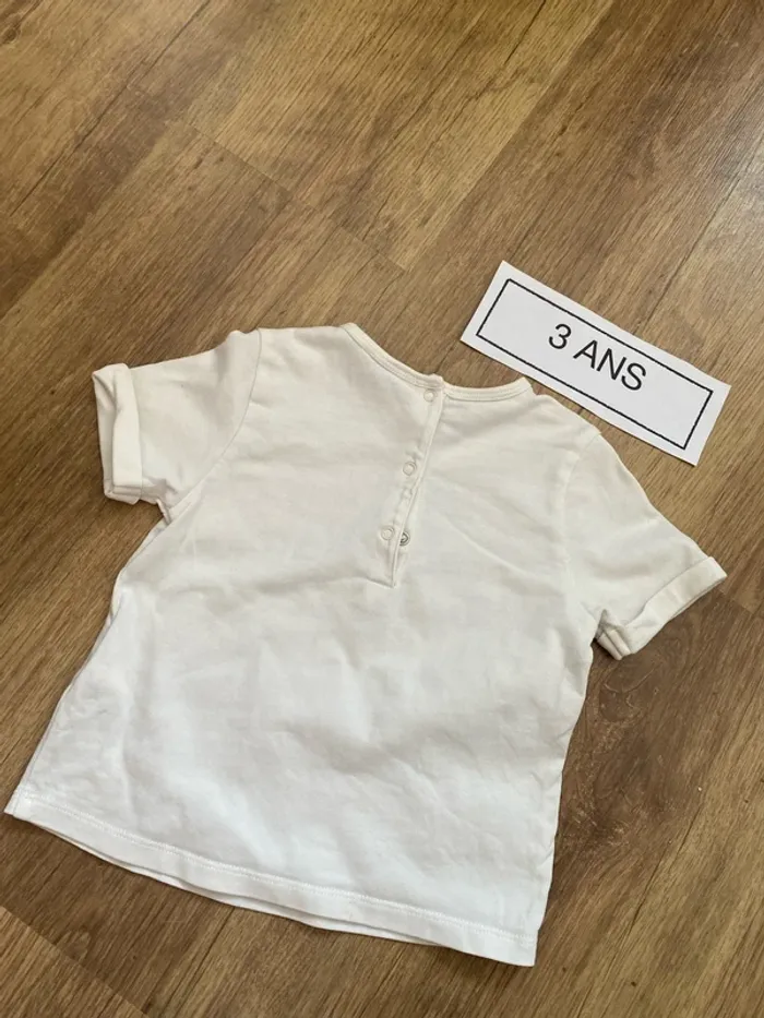 T-shirt manches courtes trois ans, liberty, rêve - photo numéro 6