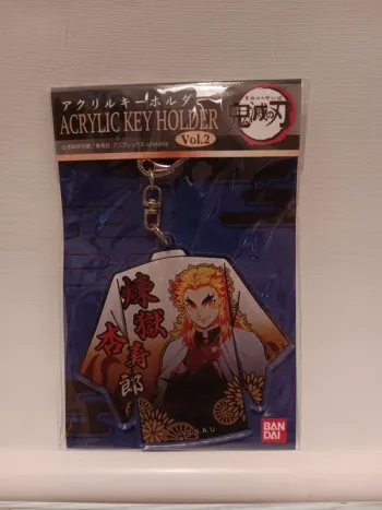 Porte clef kimetsu no yaiba demon slayer rengoku