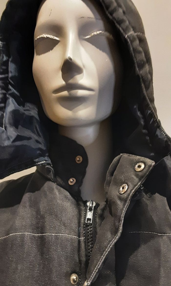 Gilet sans manches avec capuche amovible pour femme Taille 36 - photo numéro 5