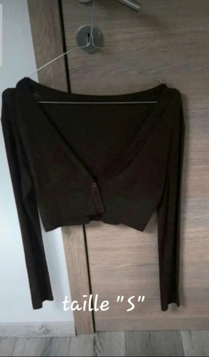 Gilet court taille S