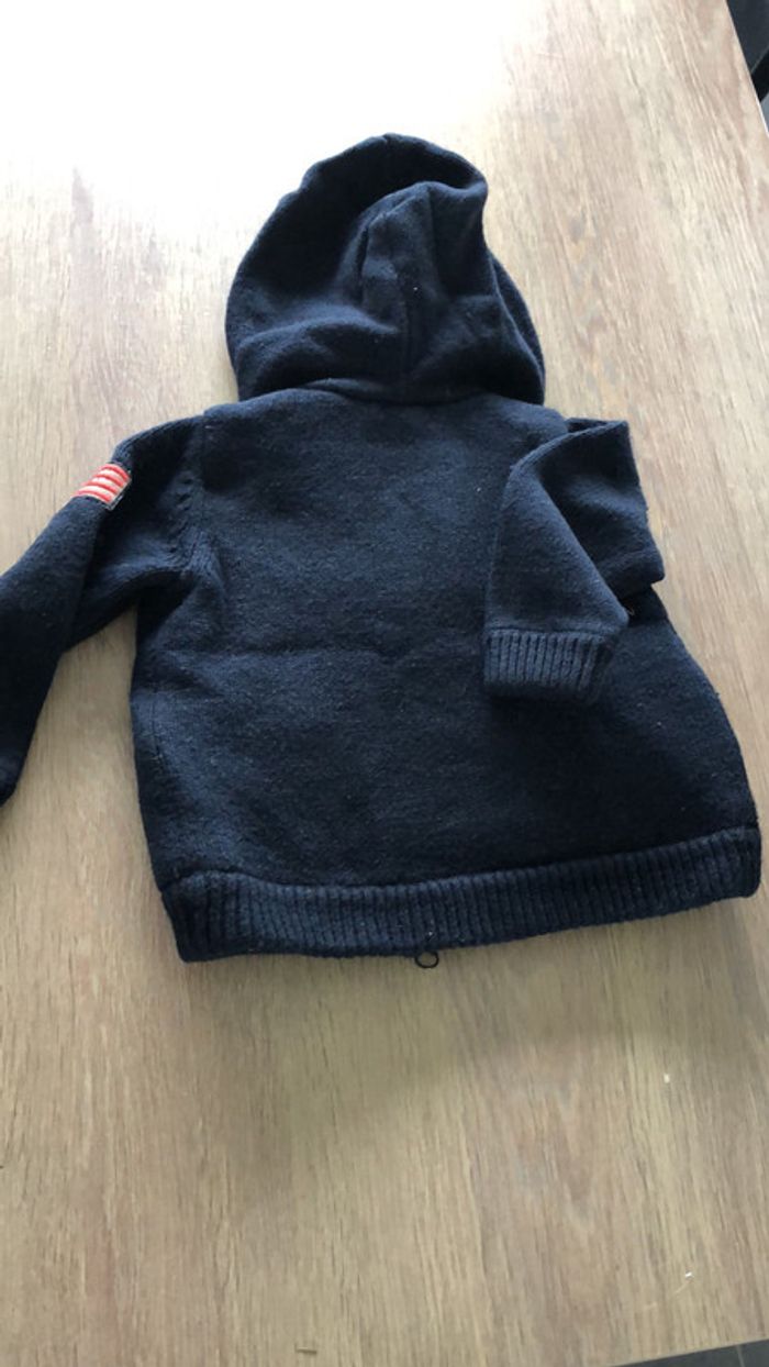 Gilet doublé pouvant servir de veste 18 mois tao - photo numéro 3