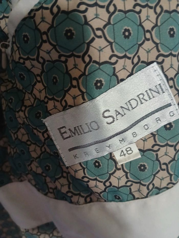 🍍 Trench homme Emilio Sandrini taille 48 - photo numéro 9