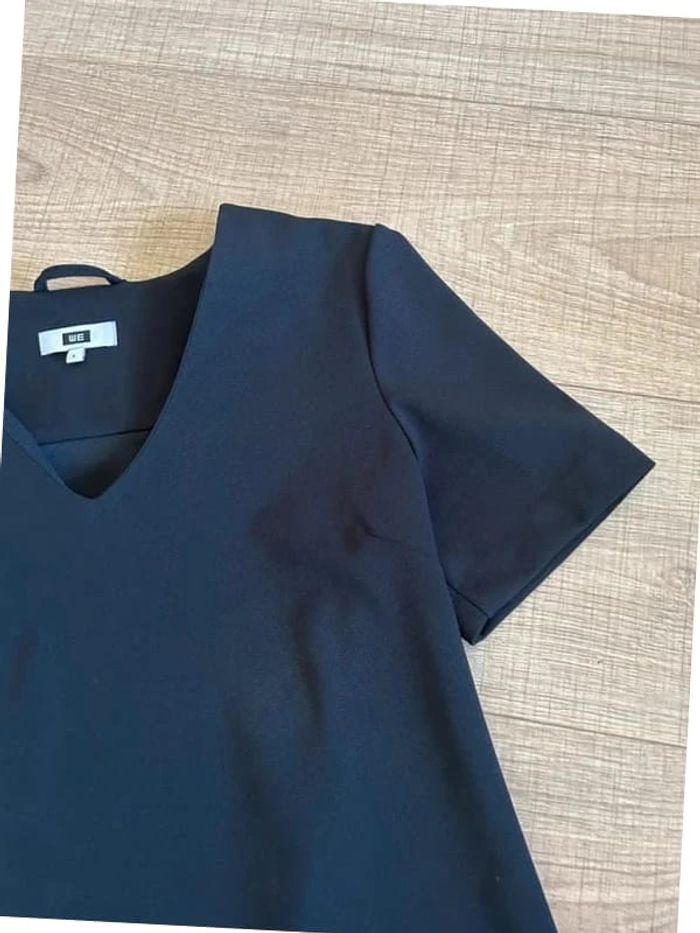 Robe noire à manches courtes WE taille S jamais portée - photo numéro 13