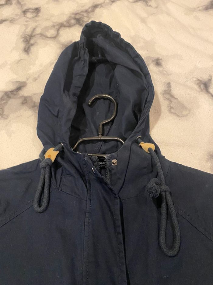 Parka bleu marine Mim - photo numéro 2