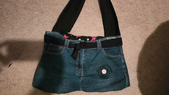 Bien lire l'annonce Prix libre Création Sac en jean fait main
