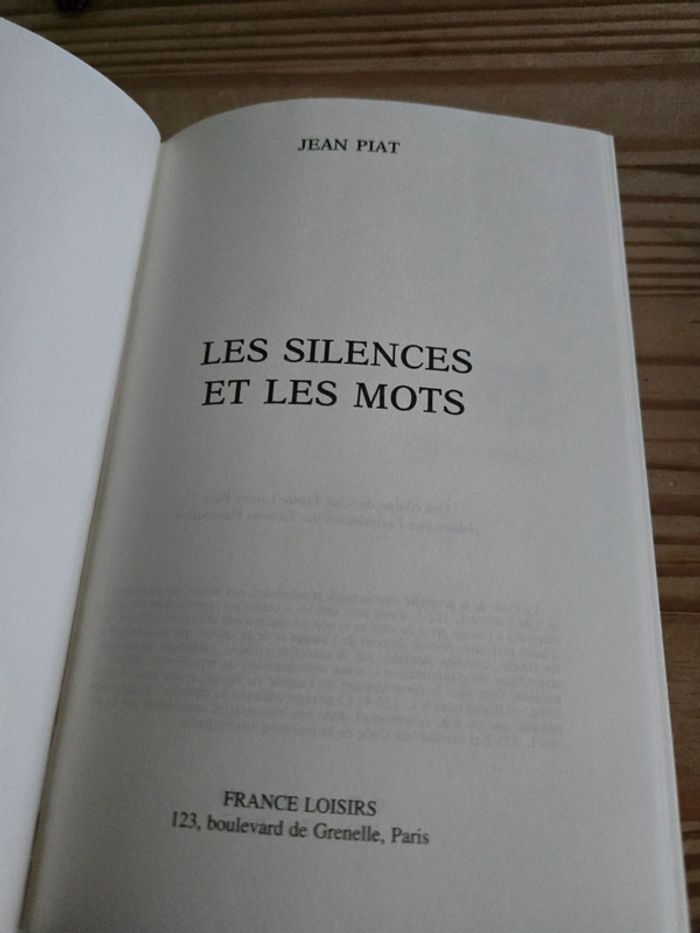 Les silences et les mots - photo numéro 2