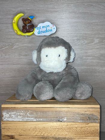 BOU23 doudou singe 🐒 bouchara