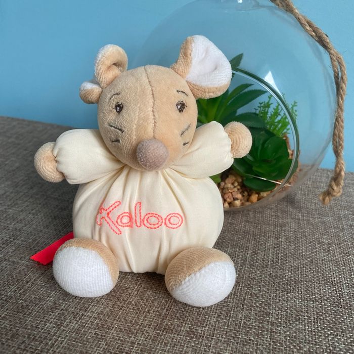 Mini doudou souris kaloo 10 cms