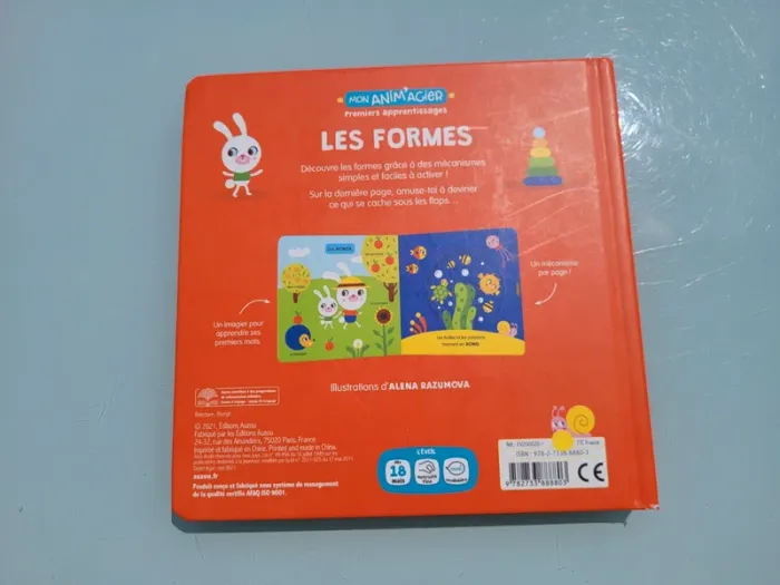 Livre animé Mon Anim'agier 🟥 Les Formes 🔵 (81) - photo numéro 9