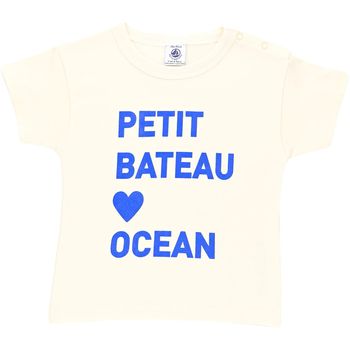 T-Shirt à manches courtes 18 mois en coton bio Petit Bateau