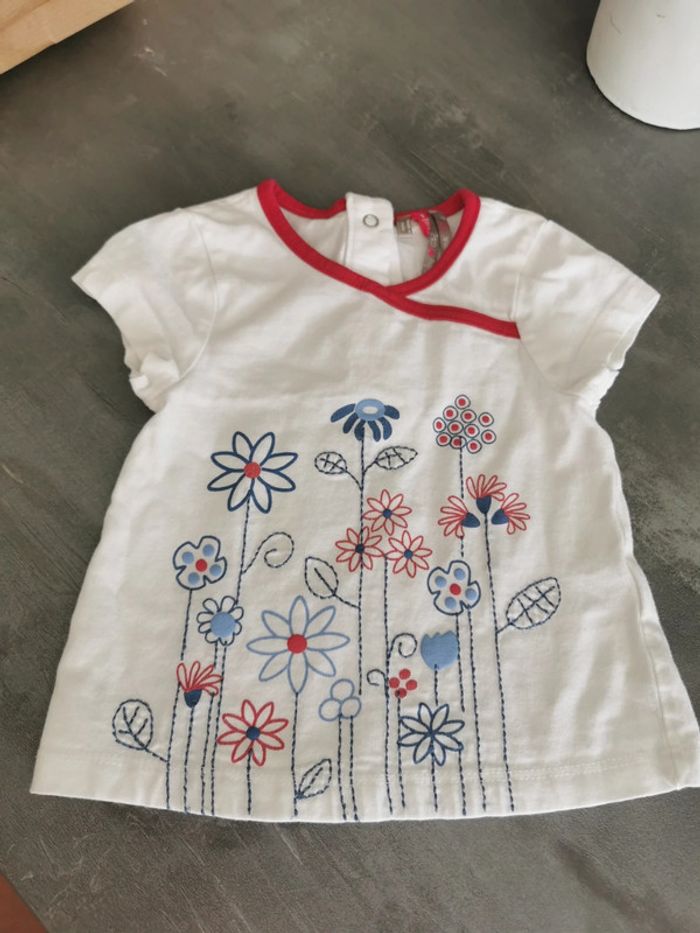 T-shirt bébé fille 9 mois