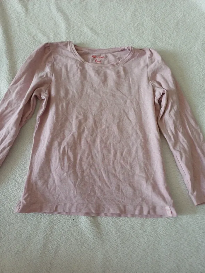 T-shirt rose 8 ans dpam