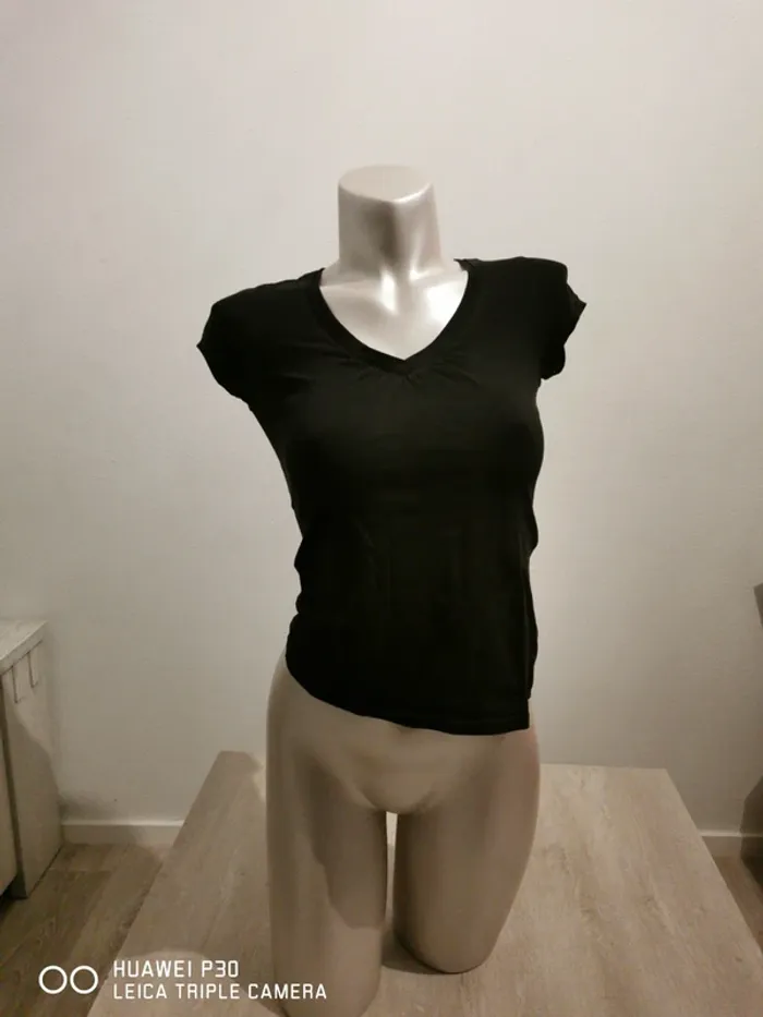 Camaïeu tee shirt noir