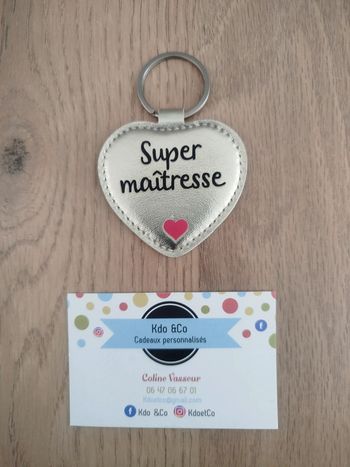 Porte-clé similicuir super maîtresse
