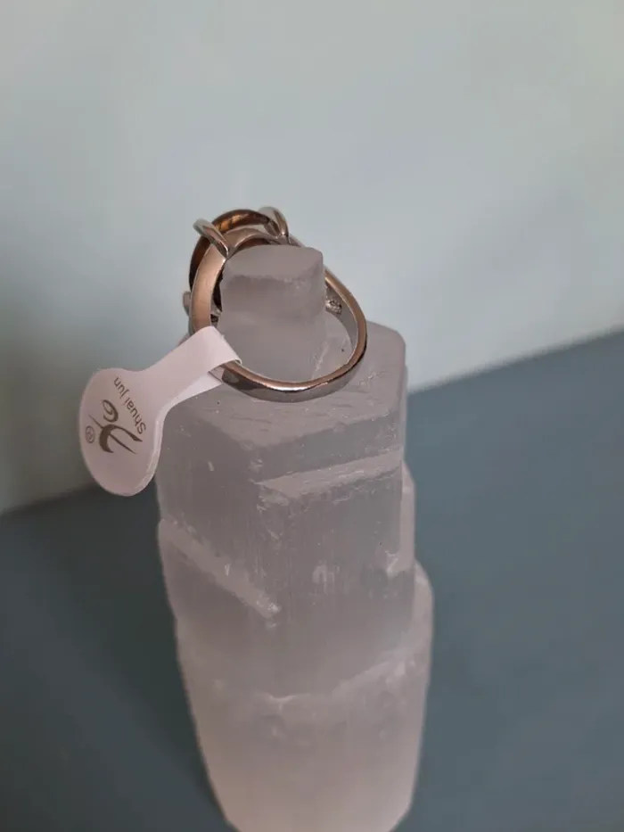 Bague œil de tigre - Taille 17 - photo numéro 3