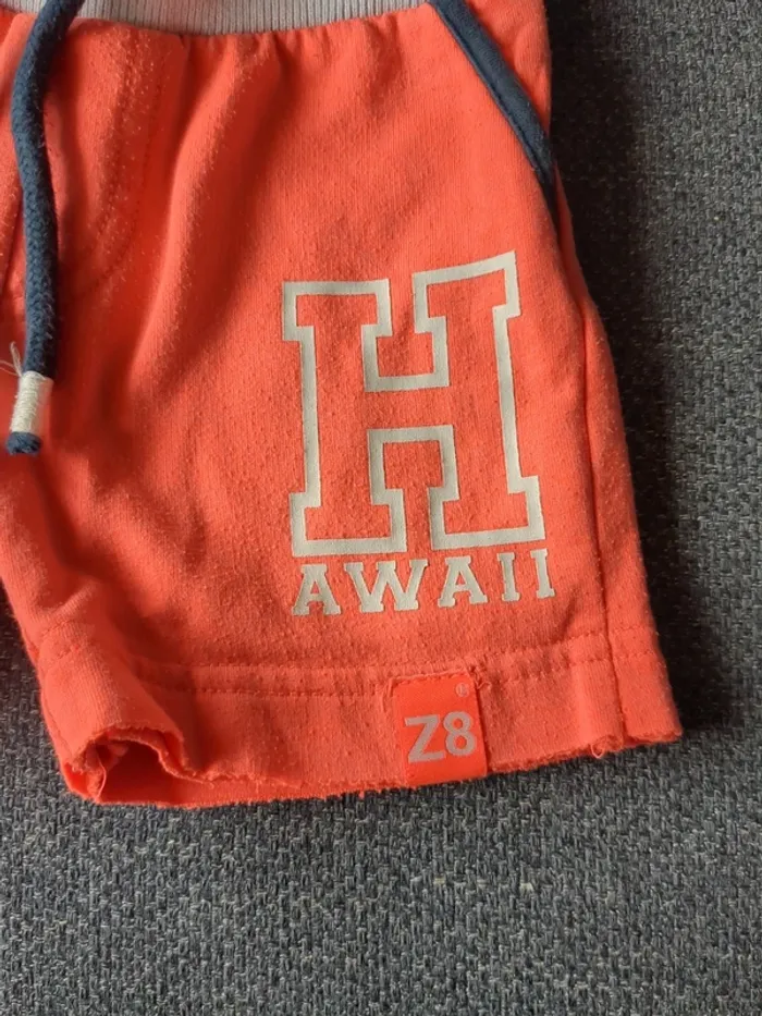 Short orange z8 Hawaii 74 cm - photo numéro 2