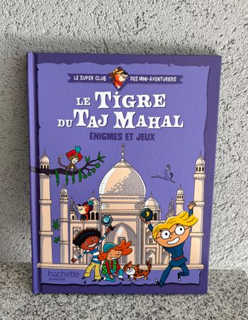 Livre Le tigre du Taj Mahal