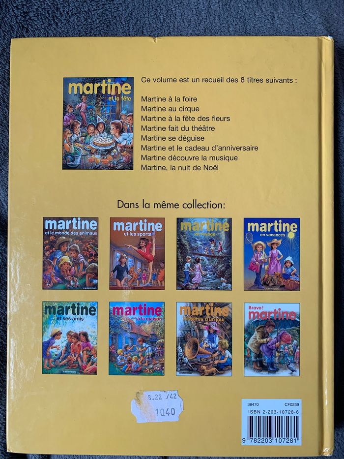 Gros Livre Martine 8 histoires neuf - photo numéro 3