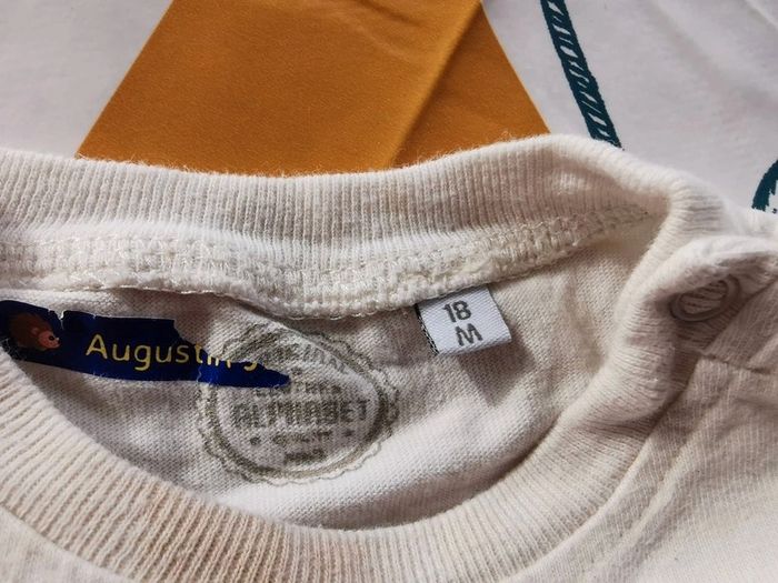 Tee shirt ML alphabet 18 mois - photo numéro 3