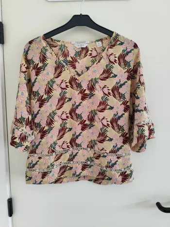 Belle blouse d'été large Scotch & Soda modèle "Au cœur de Paris"