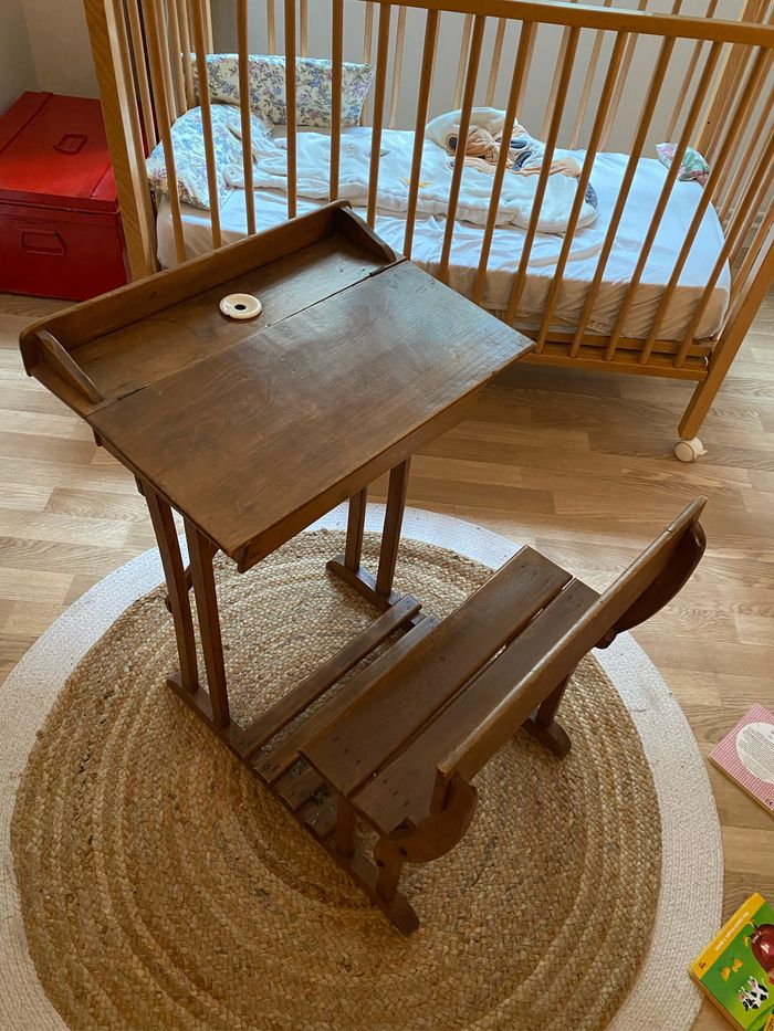 Pupitre ancien vintage - photo numéro 5