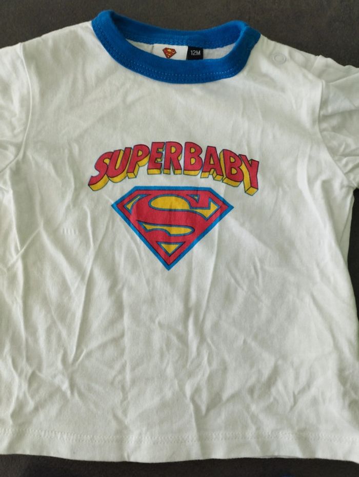 Ensemble été superman super baby - photo numéro 2