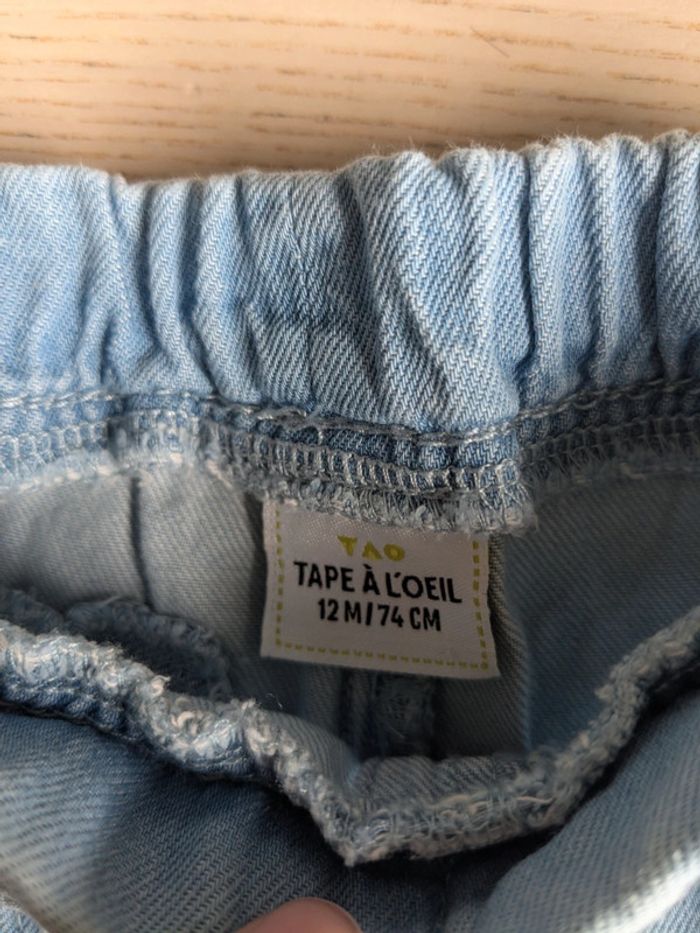Jeans souple TAO 12 mois - photo numéro 3