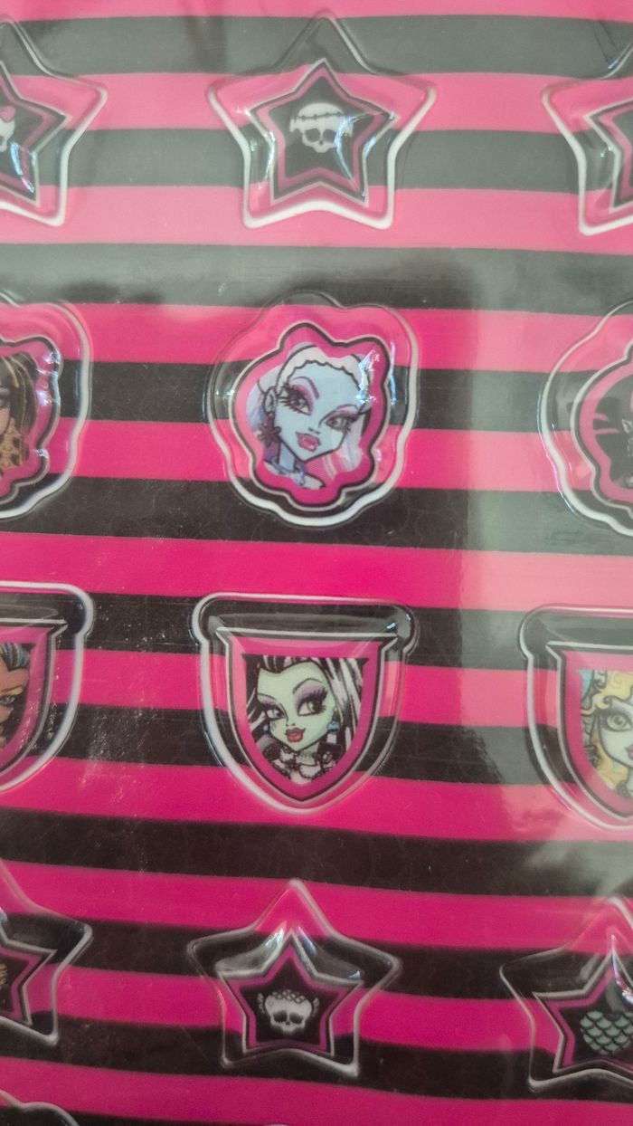 Planche autocollants monster high panini - photo numéro 2
