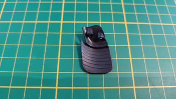 Bavette en caoutchouc droite 96-3 numéro 96 n°96 pièce détachée Citroën 2CV 2 CV Charleston 1/8 1:8