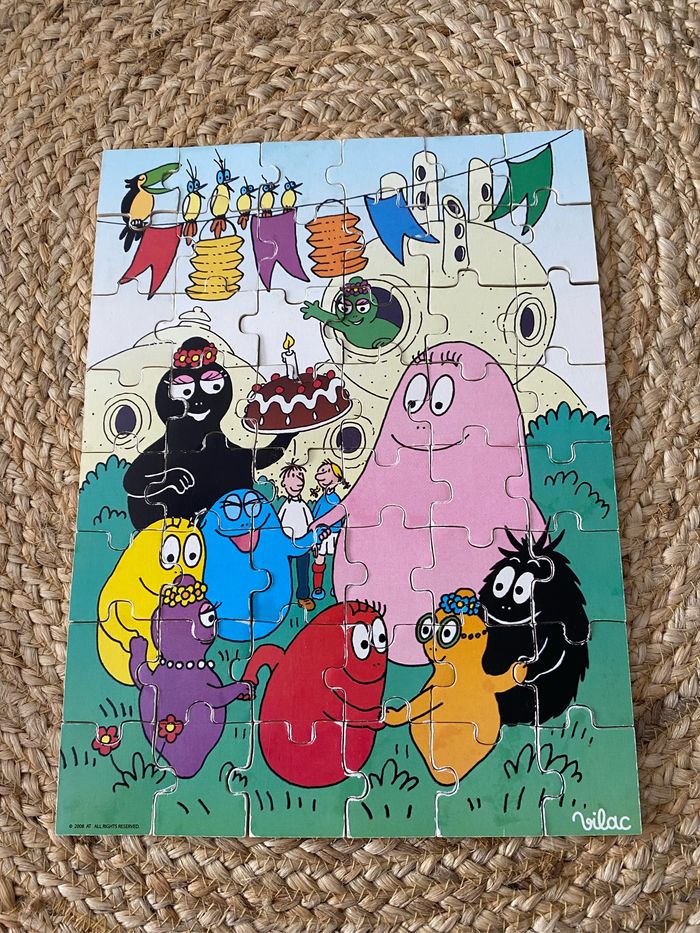 Puzzle en bois Barbapapa