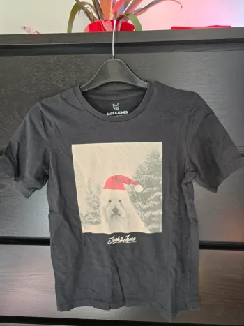 Tee-shirt noire Jack & Jones