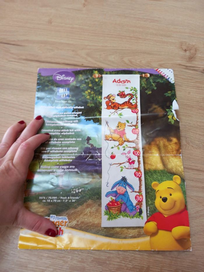 Patron de Broderie Winnie l'Ourson