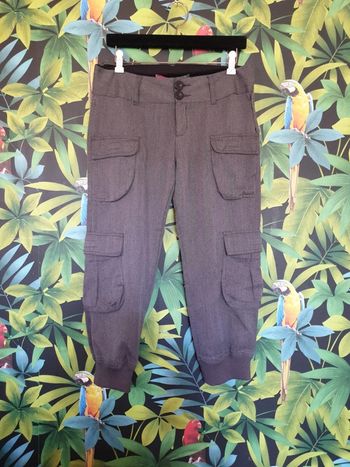 Pantacourt 3/4 femme cargo