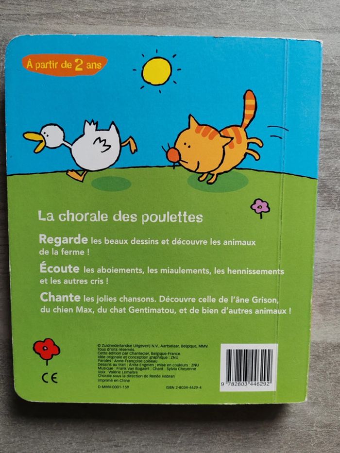 Livre la chorale des poulettes - photo numéro 2
