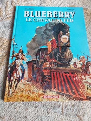Jolie bande dessinée Blue Berry