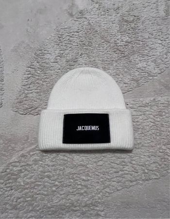 Bonnet Jacquemus blanc Neuf avec étiquette
