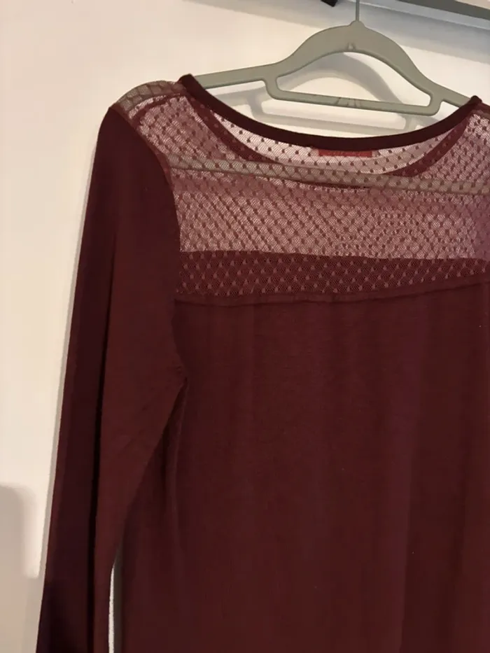 Jolie robe d hiver Camaïeu taille 38 -M en très bon état - photo numéro 6