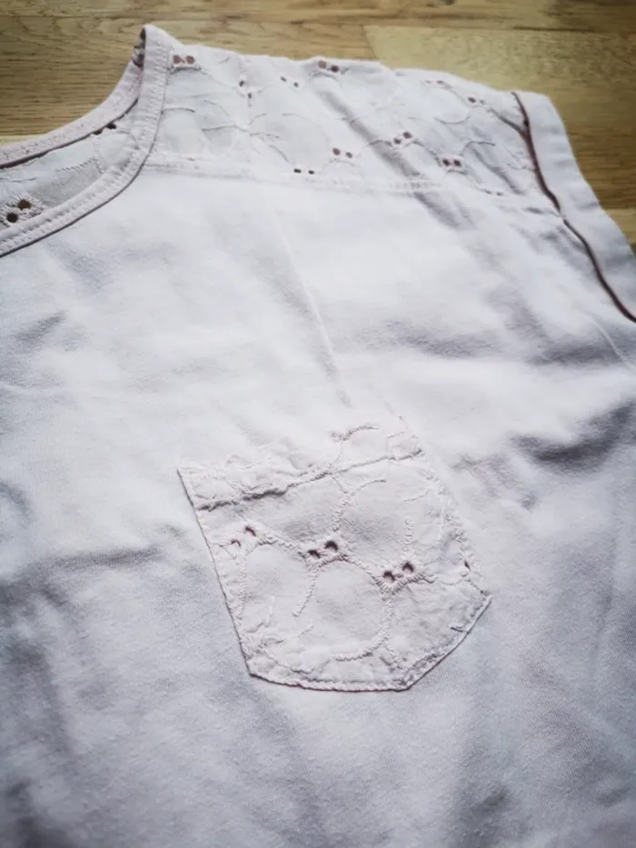 Robe d'été rose pâle - photo numéro 3