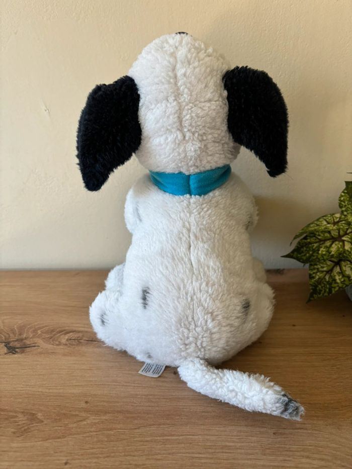 Doudou peluche chien little dipper collier bleu 101 dalmatiens Disney - photo numéro 3