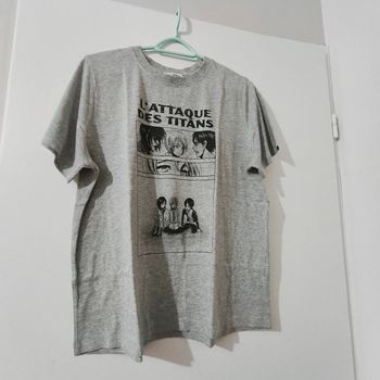 T-shirt Gris – L'Attaque des Titans – Femme – Taille M