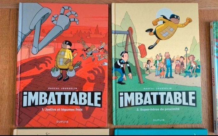 Lot 9 bd super héros et pirates : Imbattable, Crash, Famille pirate, perles et pirates, Caterina - photo numéro 2
