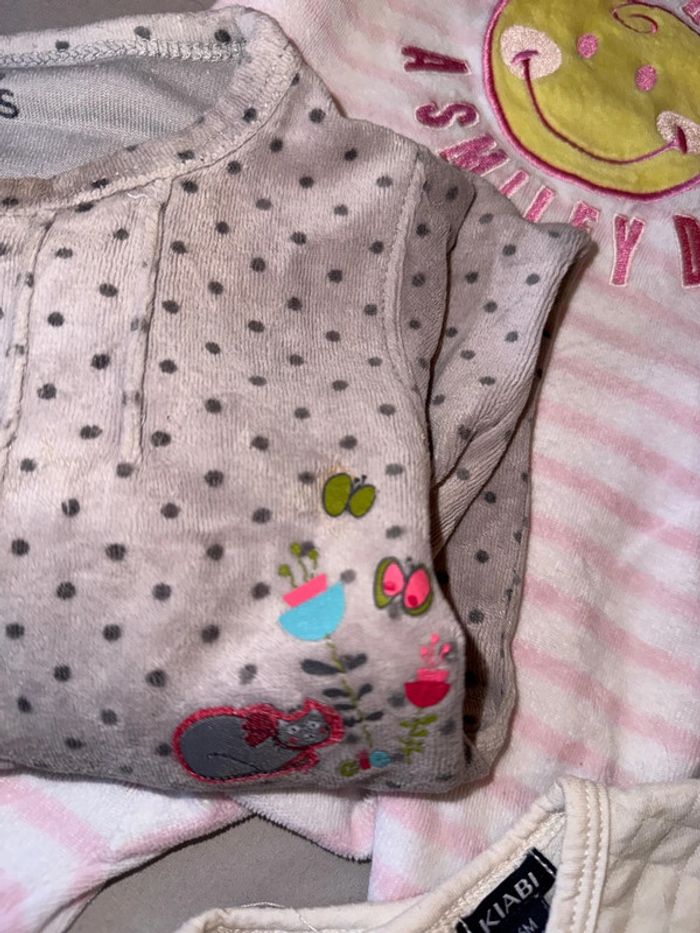 Lot 5 pyjama chaud 3 6 mois - photo numéro 4