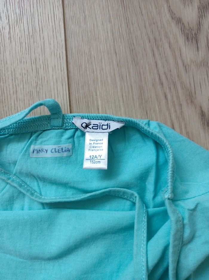 Débardeur fille taille 12 ans en bon état - photo numéro 3