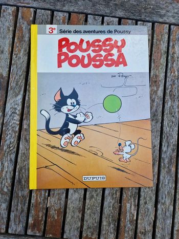 Bande dessinée Poussy poussa EO