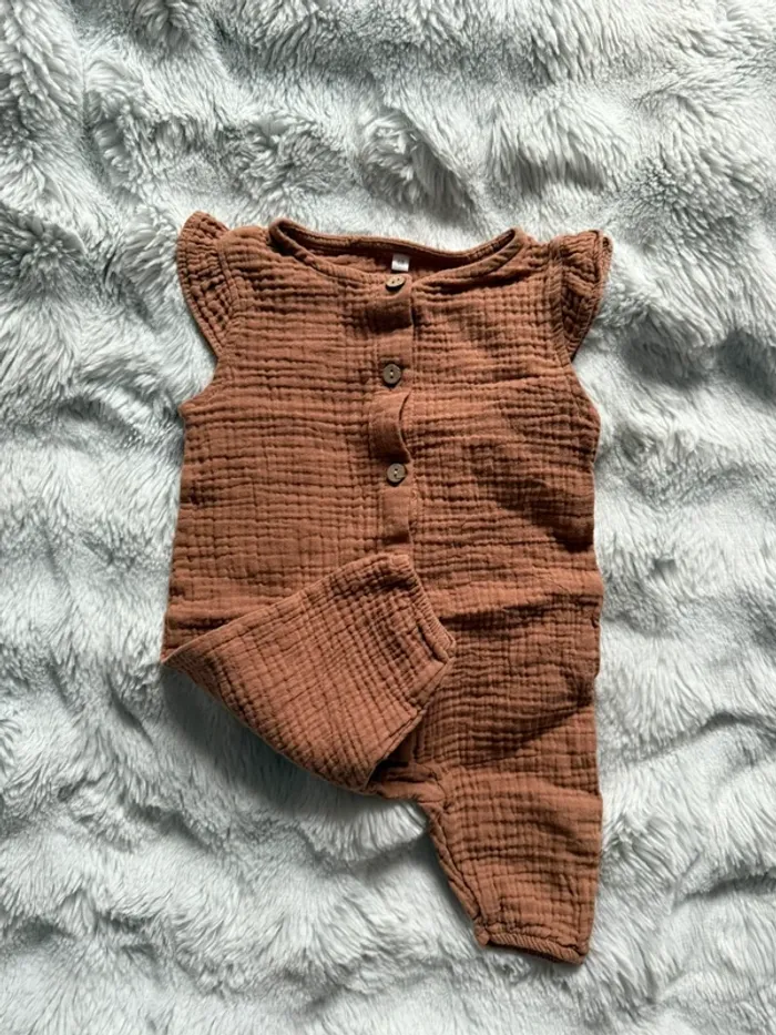 Combinaison légère bébé mixte - photo numéro 3