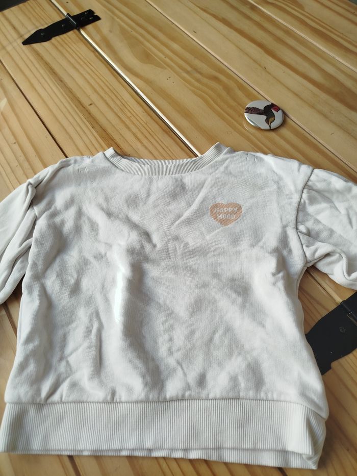 Pull blanc - photo numéro 2