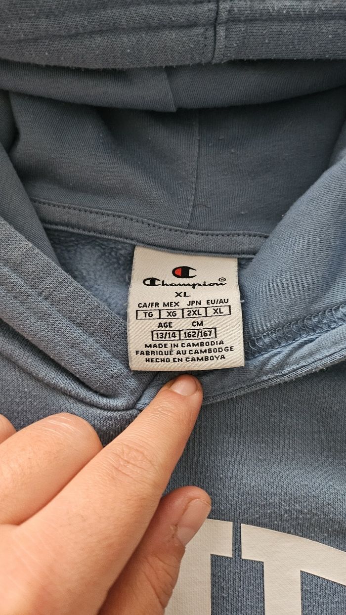 Sweat garçon 14ans Champion - photo numéro 2
